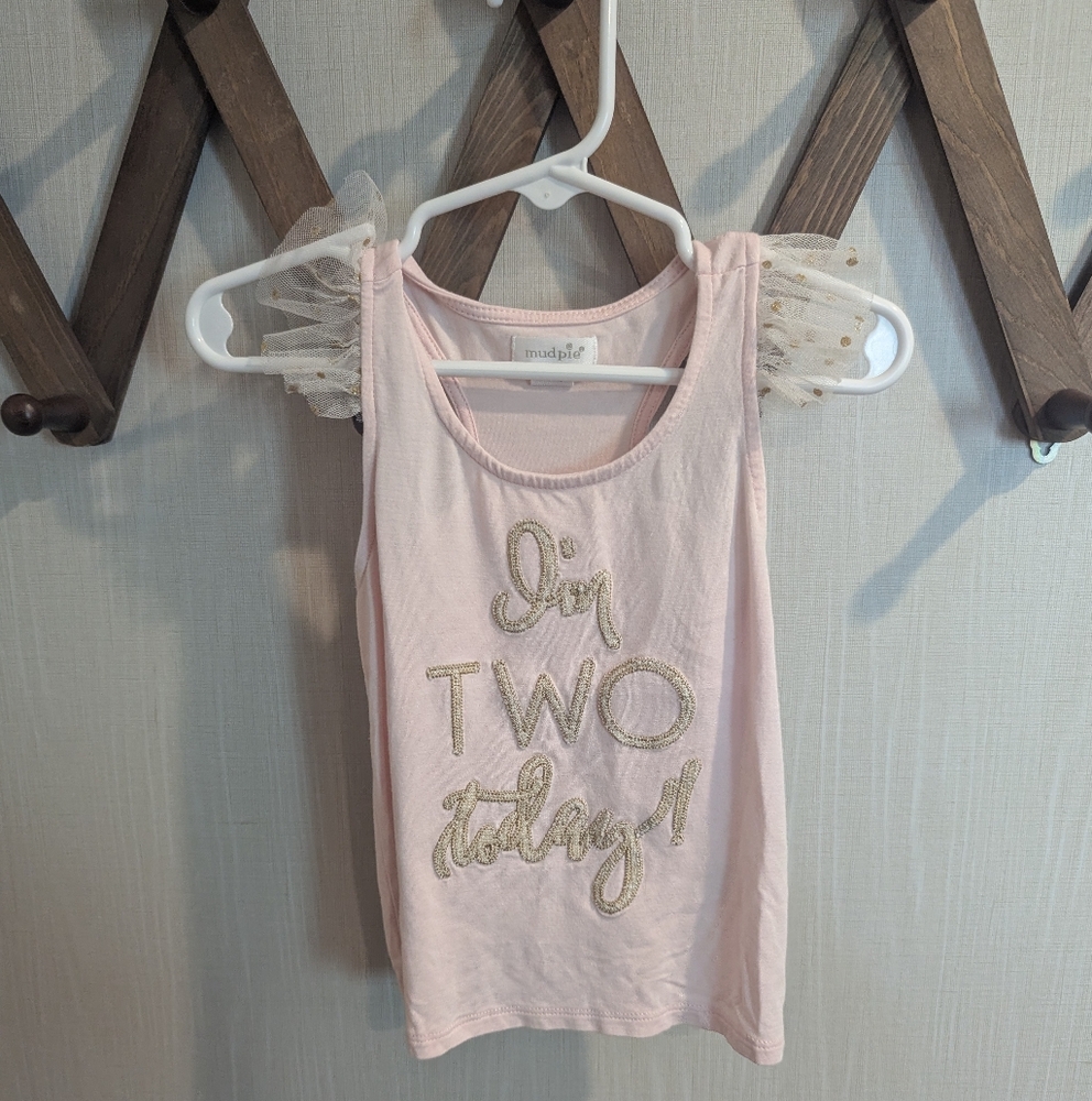 Mud Pie 2nd Birthday Shirt